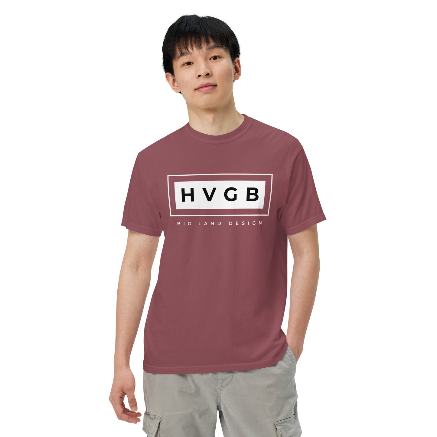HVGB - Men’s garment-dyed heavyweight t-shirt