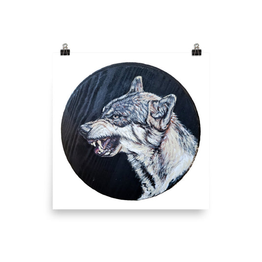 Snarl - Photo paper poster