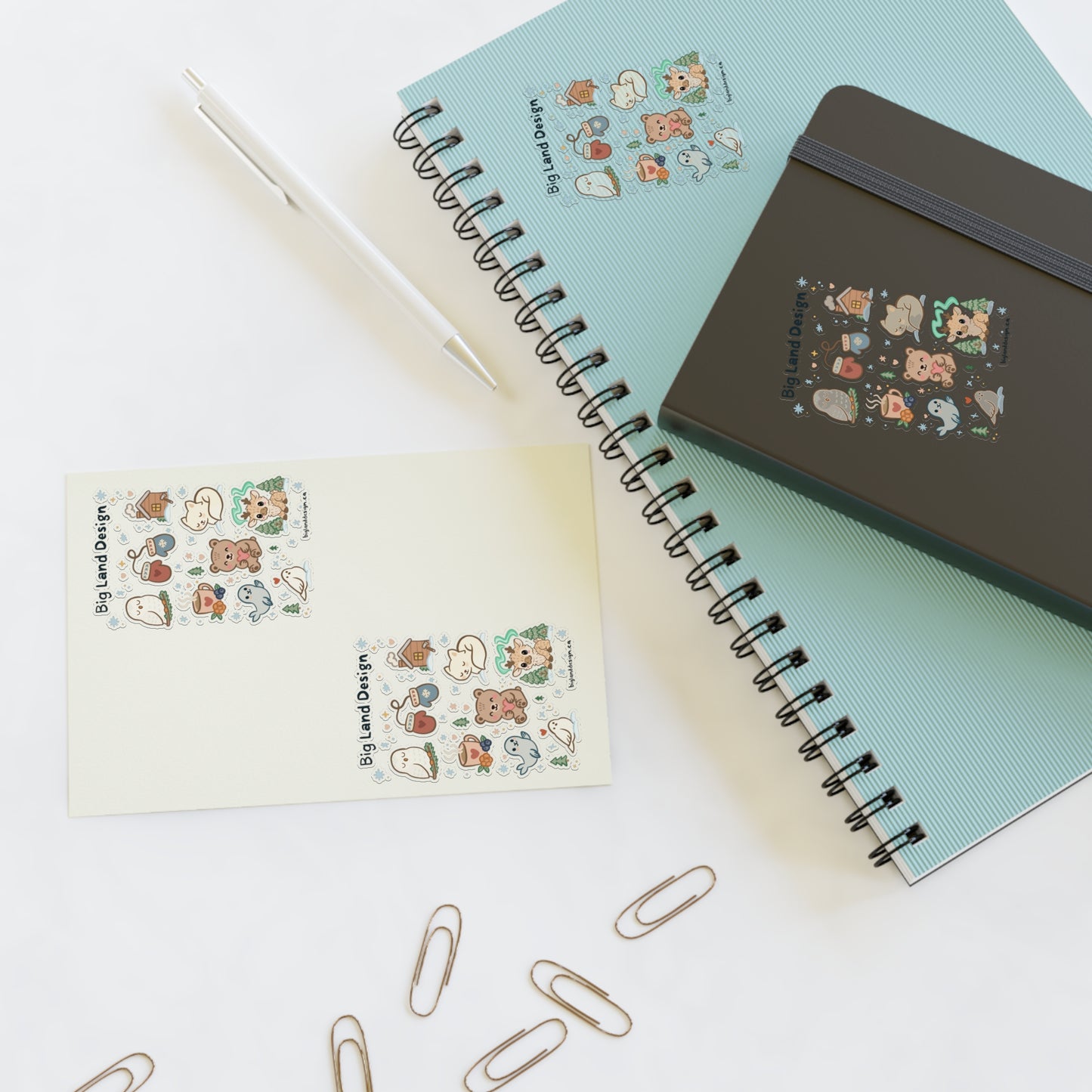 Labrador Critters Cozy Sticker Sheets