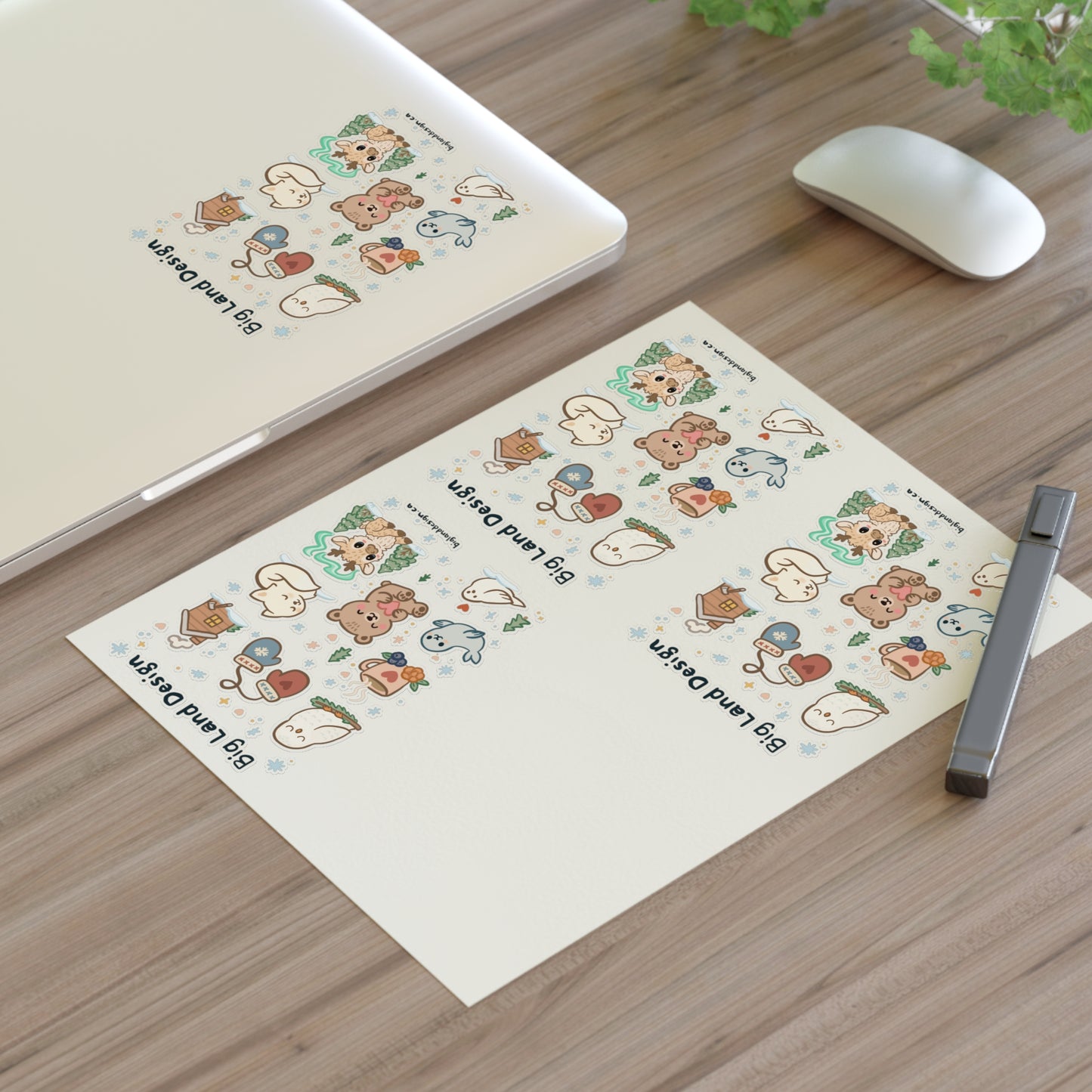 Labrador Critters Cozy Sticker Sheets