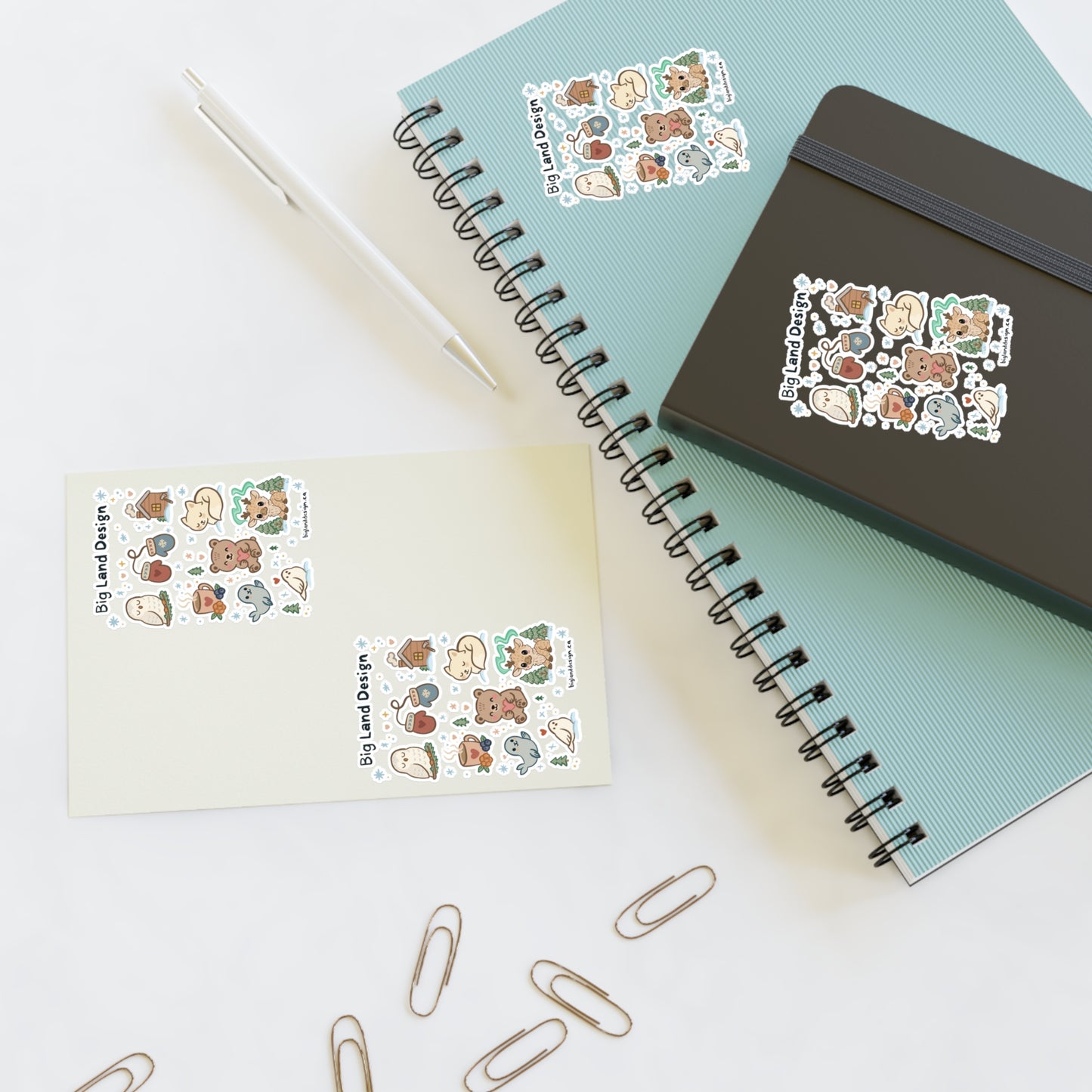 Labrador Critters Cozy Sticker Sheets